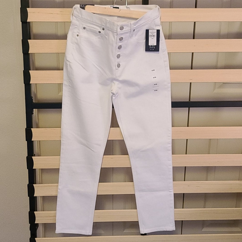 High rise jeans